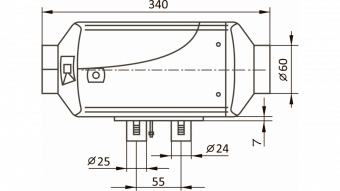 Avtoteplo 4D 12 В (5 кВт)
