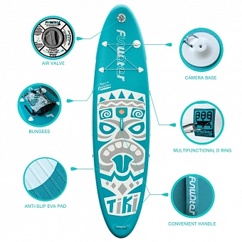 SUP-доска FunWater Tiki Blue 10'6"